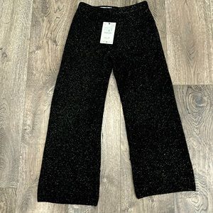 Zara kids shimmery knit pants